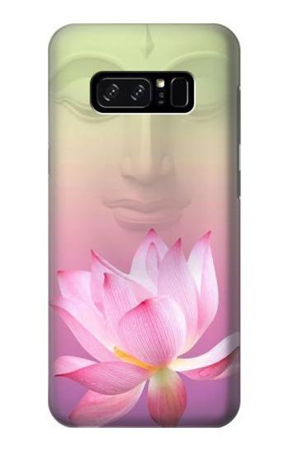 S3511 Lotus flower Buddhism Etui Coque Housse pour Note 8 Samsung Galaxy Note8