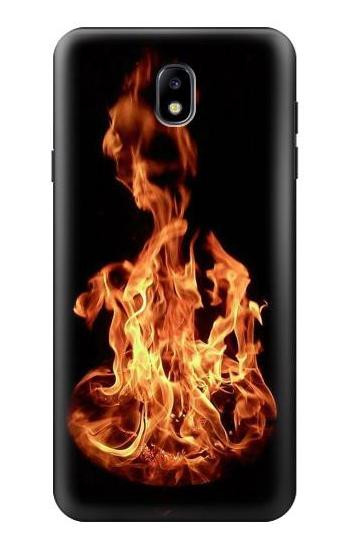 S3379 Fire Frame Etui Coque Housse pour Samsung Galaxy J7 (2018), J7 Aero, J7 Top, J7 Aura, J7 Crown, J7 Refine, J7 Eon, J7 V 2nd Gen, J7 Star