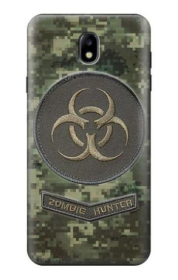 S3468 Biohazard Zombie Hunter Graphic Etui Coque Housse pour Samsung Galaxy J7 (2018), J7 Aero, J7 Top, J7 Aura, J7 Crown, J7 Refine, J7 Eon, J7 V 2nd Gen, J7 Star