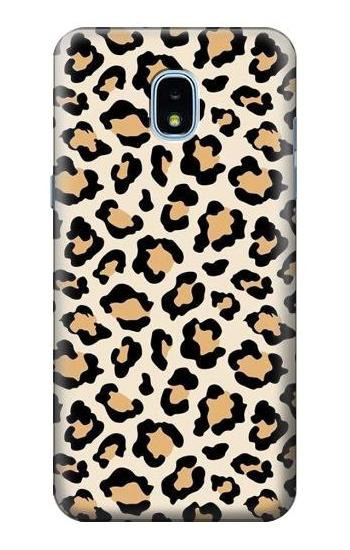 S3374 Fashionable Leopard Seamless Pattern Etui Coque Housse pour Samsung Galaxy J3 (2018), J3 Star, J3 V 3rd Gen, J3 Orbit, J3 Achieve, Express Prime 3, Amp Prime 3