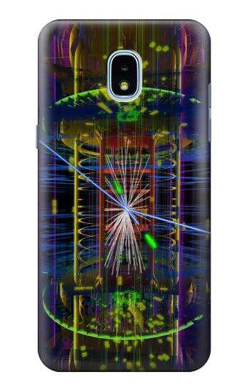 S3545 Quantum Particle Collision Etui Coque Housse pour Samsung Galaxy J3 (2018), J3 Star, J3 V 3rd Gen, J3 Orbit, J3 Achieve, Express Prime 3, Amp Prime 3