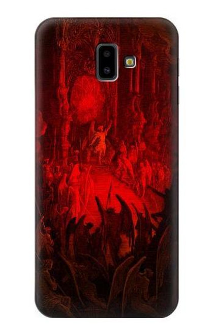 S3583 Paradise Lost Satan Etui Coque Housse pour Samsung Galaxy J6+ (2018), J6 Plus (2018)