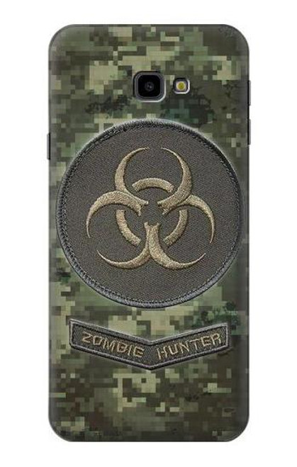 S3468 Biohazard Zombie Hunter Graphic Etui Coque Housse pour Samsung Galaxy J4+ (2018), J4 Plus (2018)