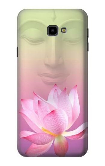 S3511 Lotus flower Buddhism Etui Coque Housse pour Samsung Galaxy J4+ (2018), J4 Plus (2018)