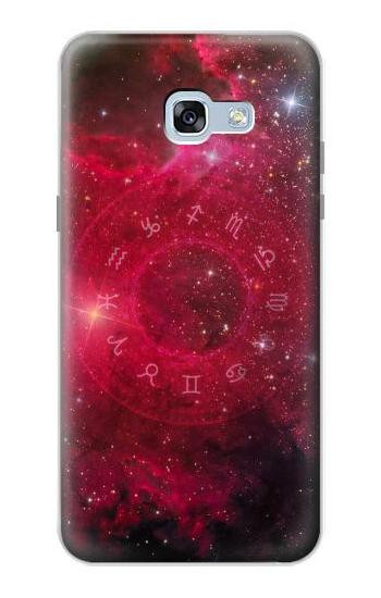 S3368 Zodiac Red Galaxy Etui Coque Housse pour Samsung Galaxy A5 (2017)