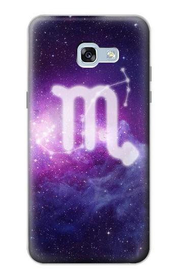 S3370 Zodiac Scorpio Etui Coque Housse pour Samsung Galaxy A5 (2017)