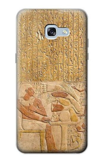 S3398 Egypt Stela Mentuhotep Etui Coque Housse pour Samsung Galaxy A5 (2017)