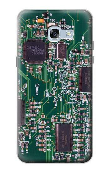 S3519 Electronics Circuit Board Graphic Etui Coque Housse pour Samsung Galaxy A5 (2017)