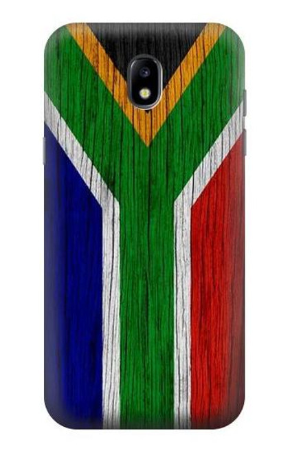 S3464 South Africa Flag Etui Coque Housse pour Samsung Galaxy J5 (2017) EU Version