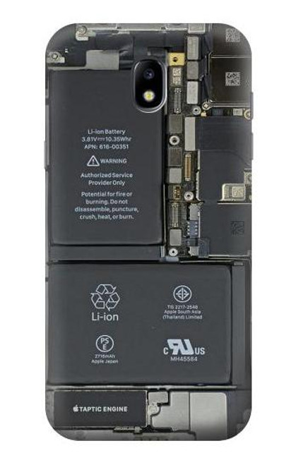 S3467 Inside Mobile Phone Graphic Etui Coque Housse pour Samsung Galaxy J5 (2017) EU Version