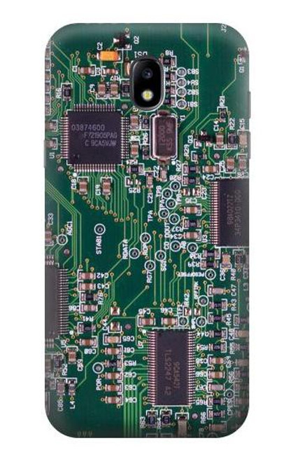 S3519 Electronics Circuit Board Graphic Etui Coque Housse pour Samsung Galaxy J5 (2017) EU Version