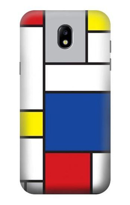 S3536 Modern Art Etui Coque Housse pour Samsung Galaxy J5 (2017) EU Version