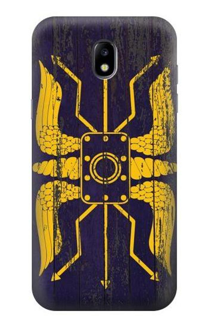 S3546 Roman Shield Blue Etui Coque Housse pour Samsung Galaxy J5 (2017) EU Version