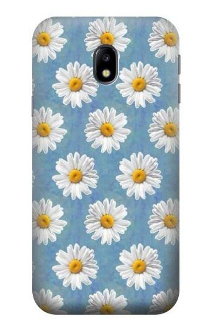 S3454 Floral Daisy Etui Coque Housse pour Samsung Galaxy J3 (2017) EU Version