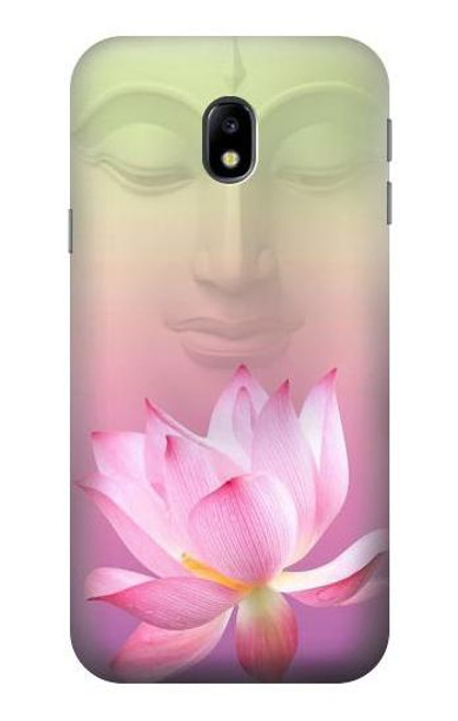 S3511 Lotus flower Buddhism Etui Coque Housse pour Samsung Galaxy J3 (2017) EU Version
