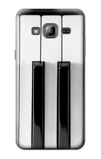 S3524 Piano Keyboard Etui Coque Housse pour Samsung Galaxy J3 (2016)