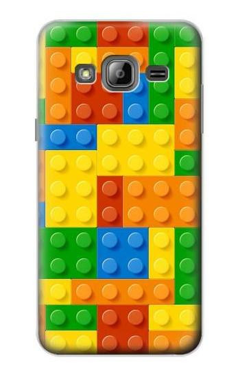 S3595 Brick Toy Etui Coque Housse pour Samsung Galaxy J3 (2016)