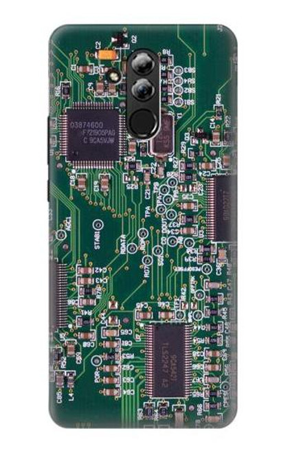 S3519 Electronics Circuit Board Graphic Etui Coque Housse pour Huawei Mate 20 lite
