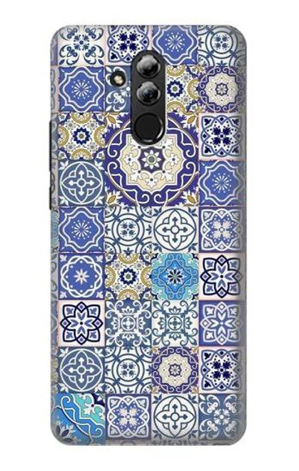 S3537 Moroccan Mosaic Pattern Etui Coque Housse pour Huawei Mate 20 lite