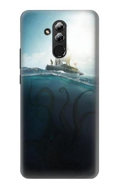 S3540 Giant Octopus Etui Coque Housse pour Huawei Mate 20 lite