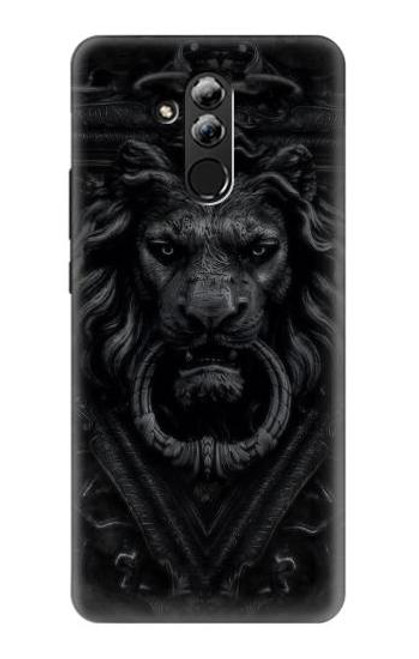 S3619 Dark Gothic Lion Etui Coque Housse pour Huawei Mate 20 lite
