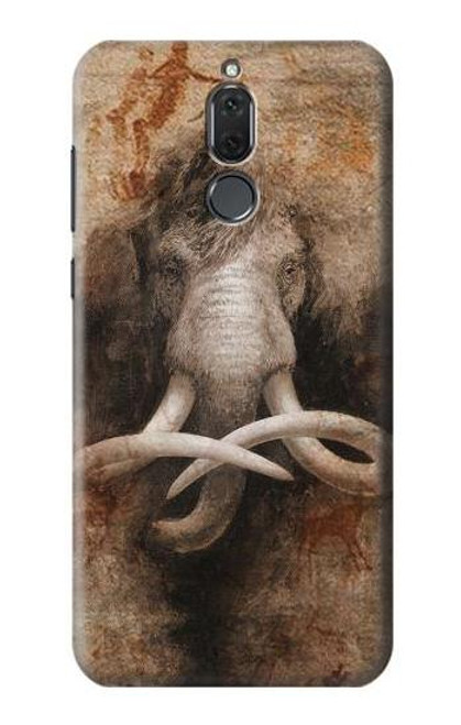 S3427 Mammoth Ancient Cave Art Etui Coque Housse pour Huawei Mate 10 Lite