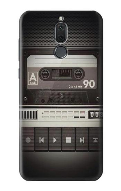 S3501 Vintage Cassette Player Etui Coque Housse pour Huawei Mate 10 Lite