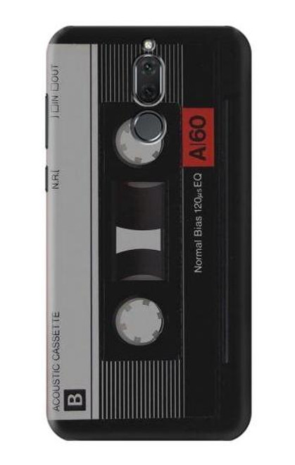 S3516 Vintage Cassette Tape Etui Coque Housse pour Huawei Mate 10 Lite