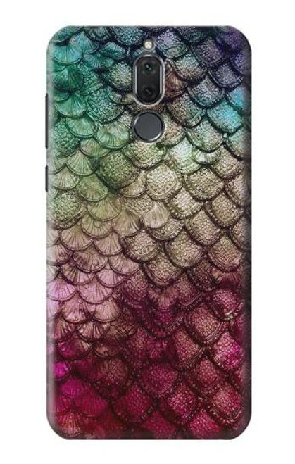 S3539 Mermaid Fish Scale Etui Coque Housse pour Huawei Mate 10 Lite