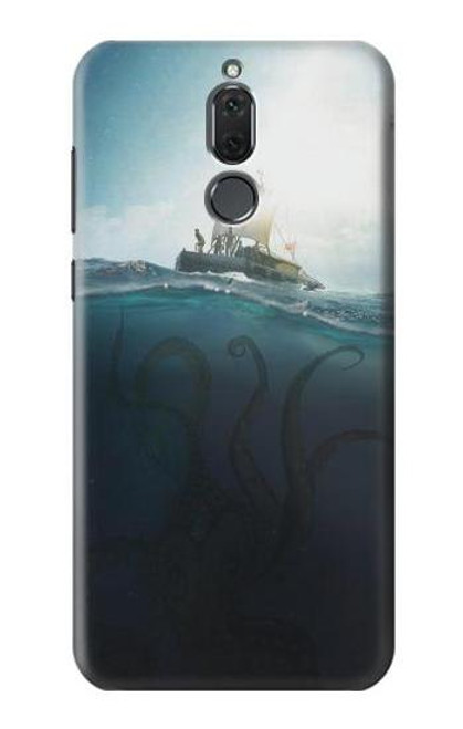 S3540 Giant Octopus Etui Coque Housse pour Huawei Mate 10 Lite