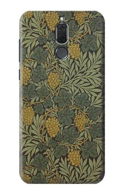 S3662 William Morris Vine Pattern Etui Coque Housse pour Huawei Mate 10 Lite