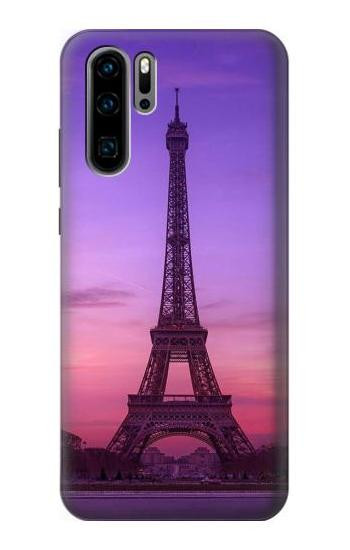 S3447 Eiffel Paris Sunset Etui Coque Housse pour Huawei P30 Pro