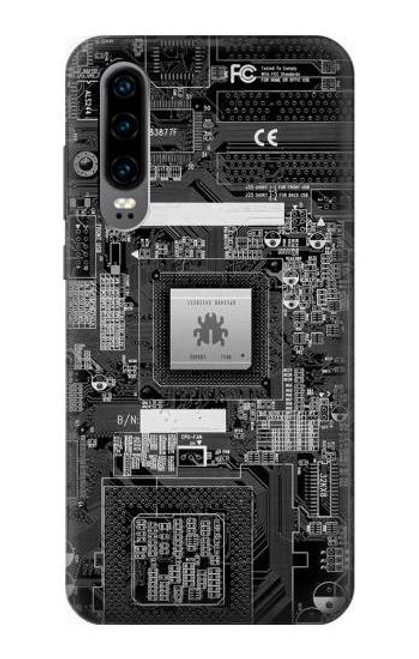 S3434 Bug Circuit Board Graphic Etui Coque Housse pour Huawei P30