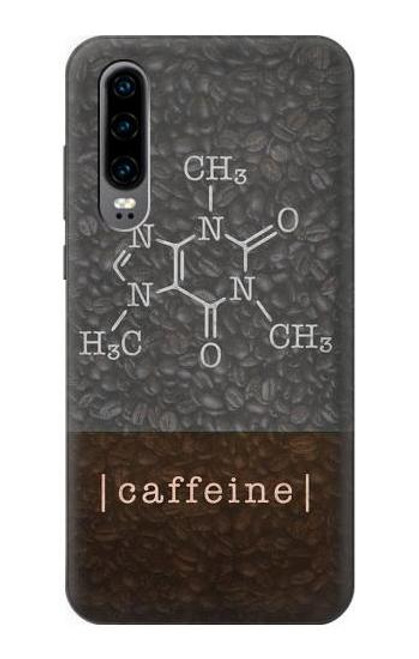 S3475 Caffeine Molecular Etui Coque Housse pour Huawei P30