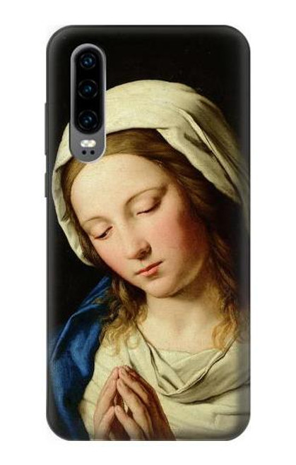 S3476 Virgin Mary Prayer Etui Coque Housse pour Huawei P30