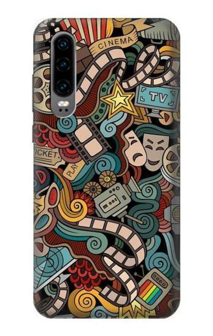 S3480 Belly Fat Workout Etui Coque Housse pour Huawei P30