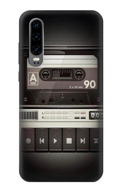 S3501 Vintage Cassette Player Etui Coque Housse pour Huawei P30