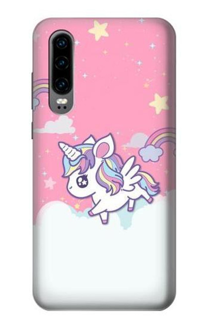 S3518 Unicorn Cartoon Etui Coque Housse pour Huawei P30