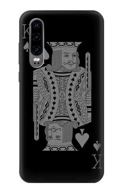 S3520 Black King Spade Etui Coque Housse pour Huawei P30