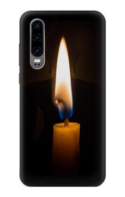 S3530 Buddha Candle Burning Etui Coque Housse pour Huawei P30