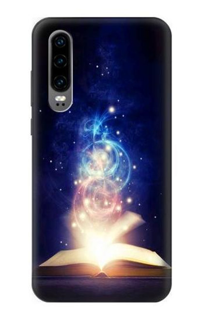 S3554 Magic Spell Book Etui Coque Housse pour Huawei P30