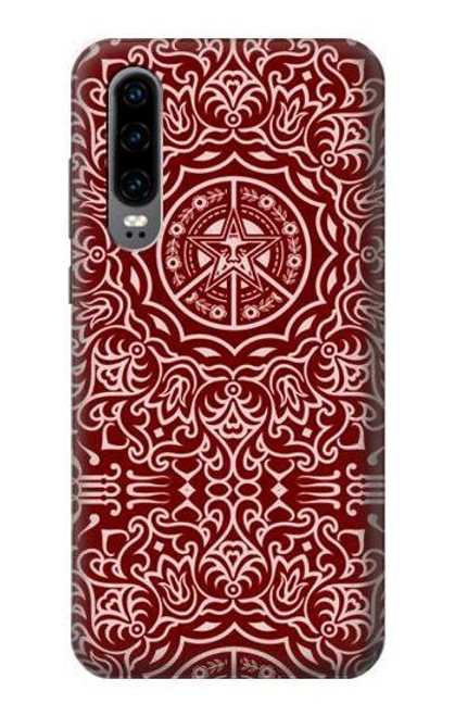 S3556 Yen Pattern Etui Coque Housse pour Huawei P30