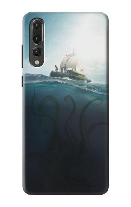 S3540 Giant Octopus Etui Coque Housse pour Huawei P20 Pro