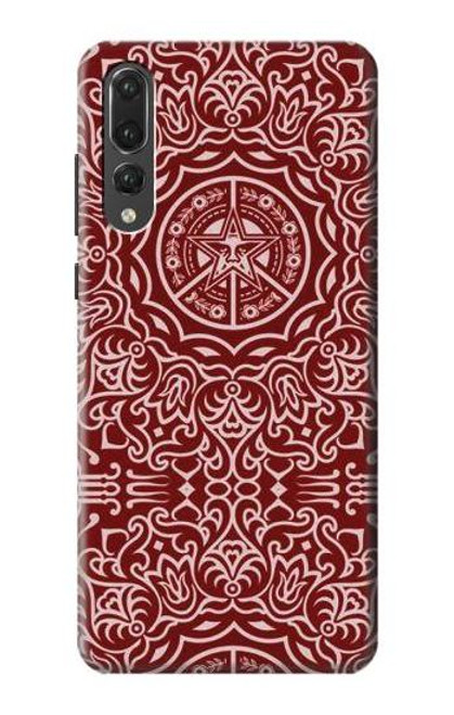 S3556 Yen Pattern Etui Coque Housse pour Huawei P20 Pro