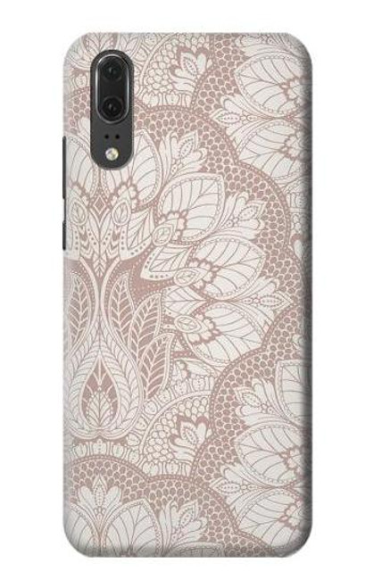 S3580 Mandal Line Art Etui Coque Housse pour Huawei P20