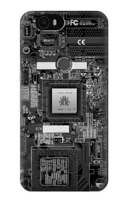 S3434 Bug Circuit Board Graphic Etui Coque Housse pour Huawei Nexus 6P