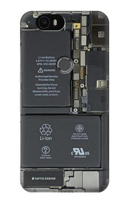 S3467 Inside Mobile Phone Graphic Etui Coque Housse pour Huawei Nexus 6P