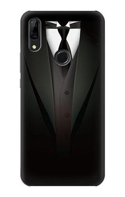 S3534 Men Suit Etui Coque Housse pour Huawei P Smart Z, Y9 Prime 2019