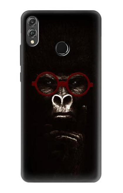 S3529 Thinking Gorilla Etui Coque Housse pour Huawei Honor 8X