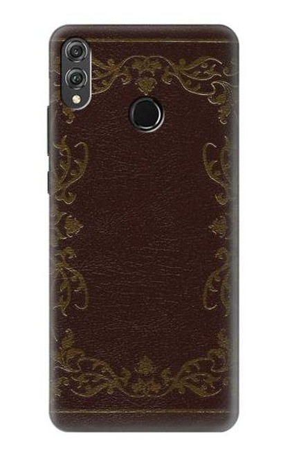 S3553 Vintage Book Cover Etui Coque Housse pour Huawei Honor 8X